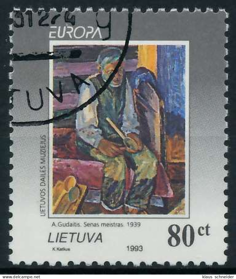 LITAUEN 1993 Nr 544 Gestempelt X5DFC92 - Lithuania