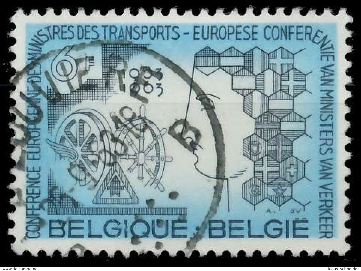 BELGIEN 1963 Nr 1313 Gestempelt X5DFDEE - Oblitérés