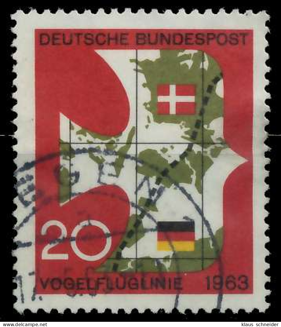 BRD BUND 1963 Nr 399 Gestempelt X5DFDFE - Usados