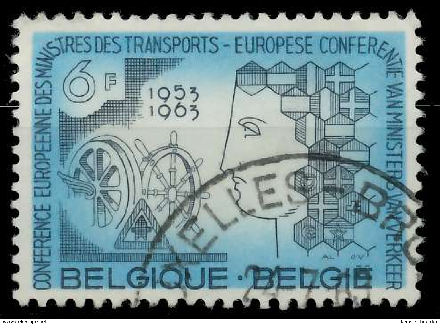 BELGIEN 1963 Nr 1313 Gestempelt X5DFE02 - Oblitérés