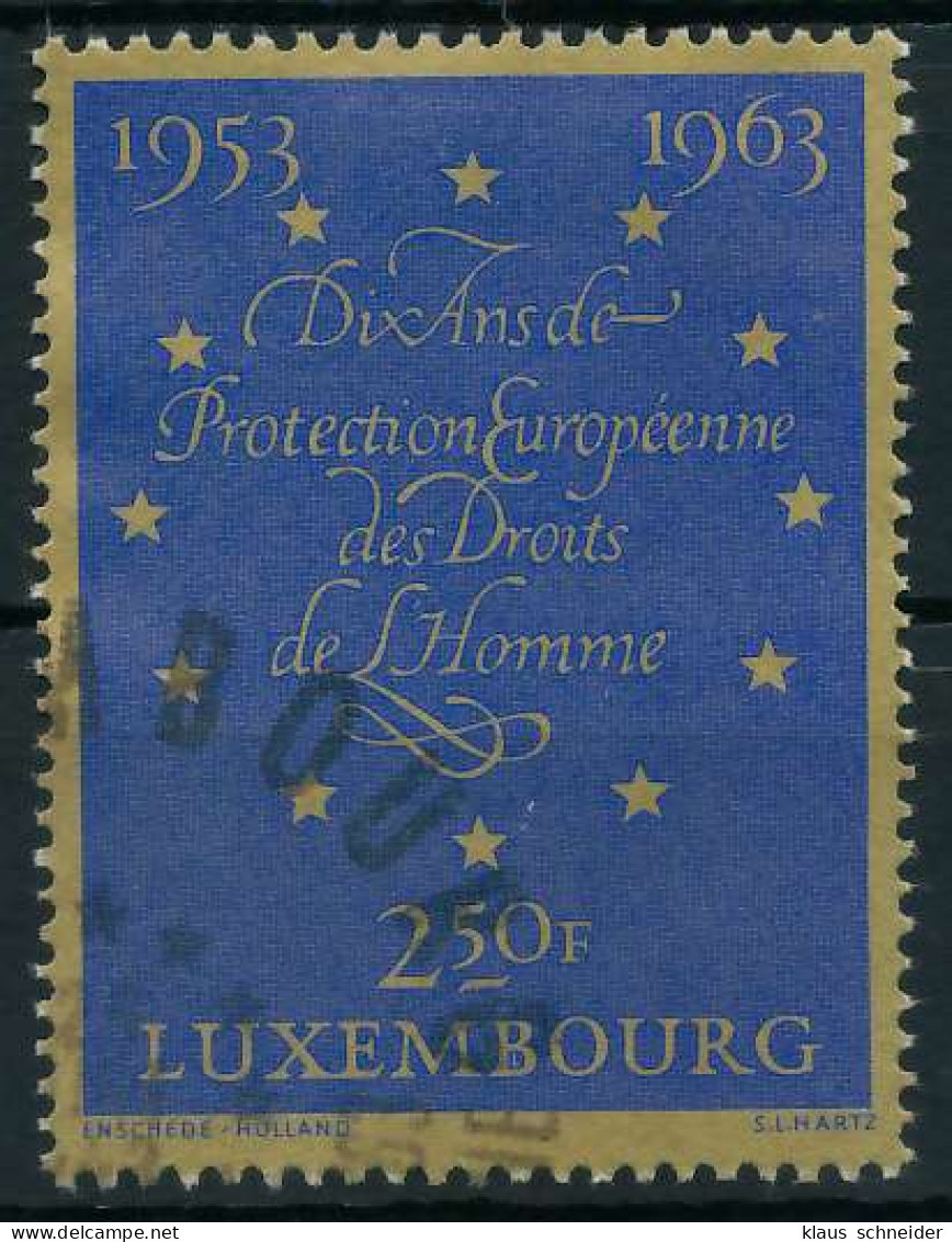 LUXEMBURG 1963 Nr 679 Gestempelt X5DFE96 - Gebraucht