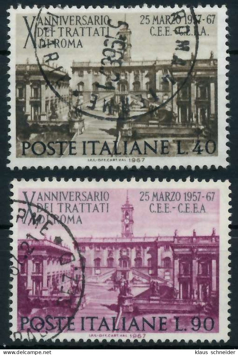 ITALIEN 1967 Nr 1221-1222 Gestempelt X5E014A - 1961-70: Used