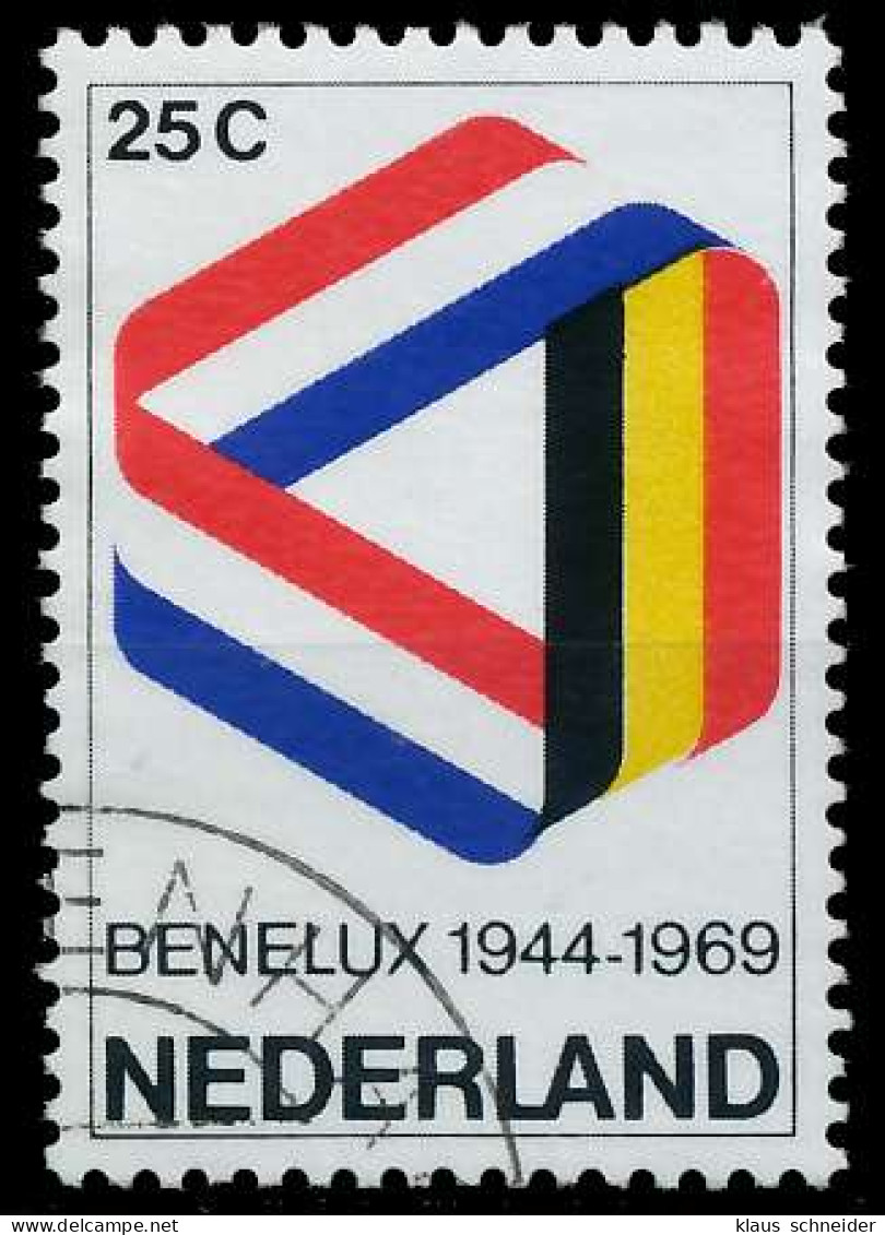 NIEDERLANDE 1969 Nr 926 Gestempelt X5E4B4E - Used Stamps