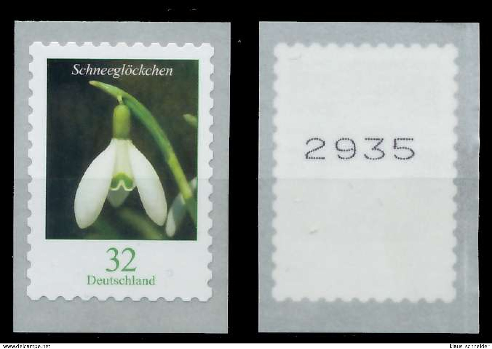 BRD BUND DS BLUMEN Nr 3662R Postfrisch X64C532 - Nuevos