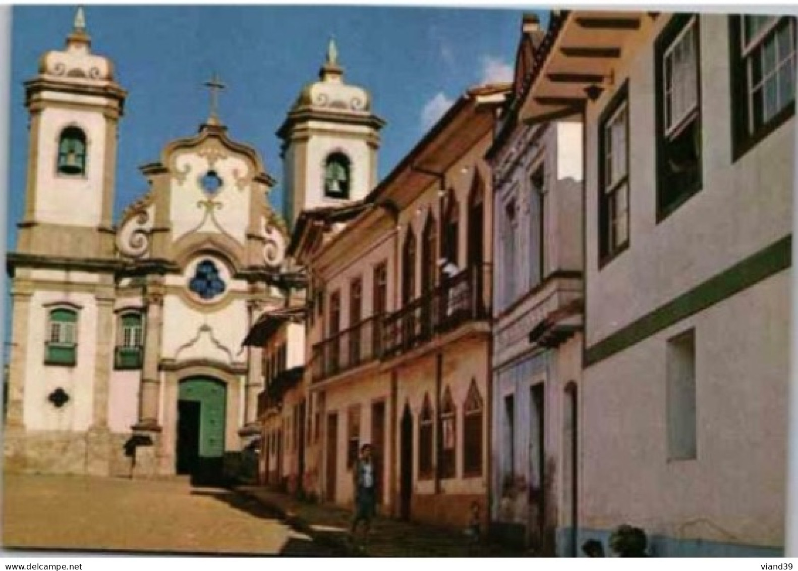 OURO PRETO -  Estado Do Minas Gerais   :  Igreja Barroca . Eglise Barroque - Sonstige & Ohne Zuordnung