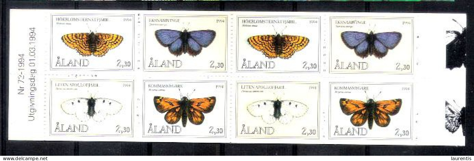 783  Papillons - Butterflies - Aland Yv C82 - MNH - 2,25 (11) - Vlinders