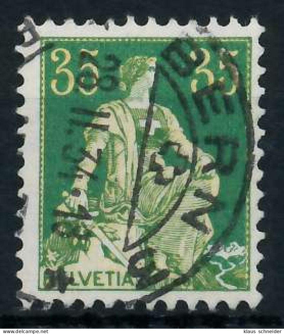 SCHWEIZ 1908 Nr 105z Zentrisch Gestempelt X6C2C16 - Used Stamps