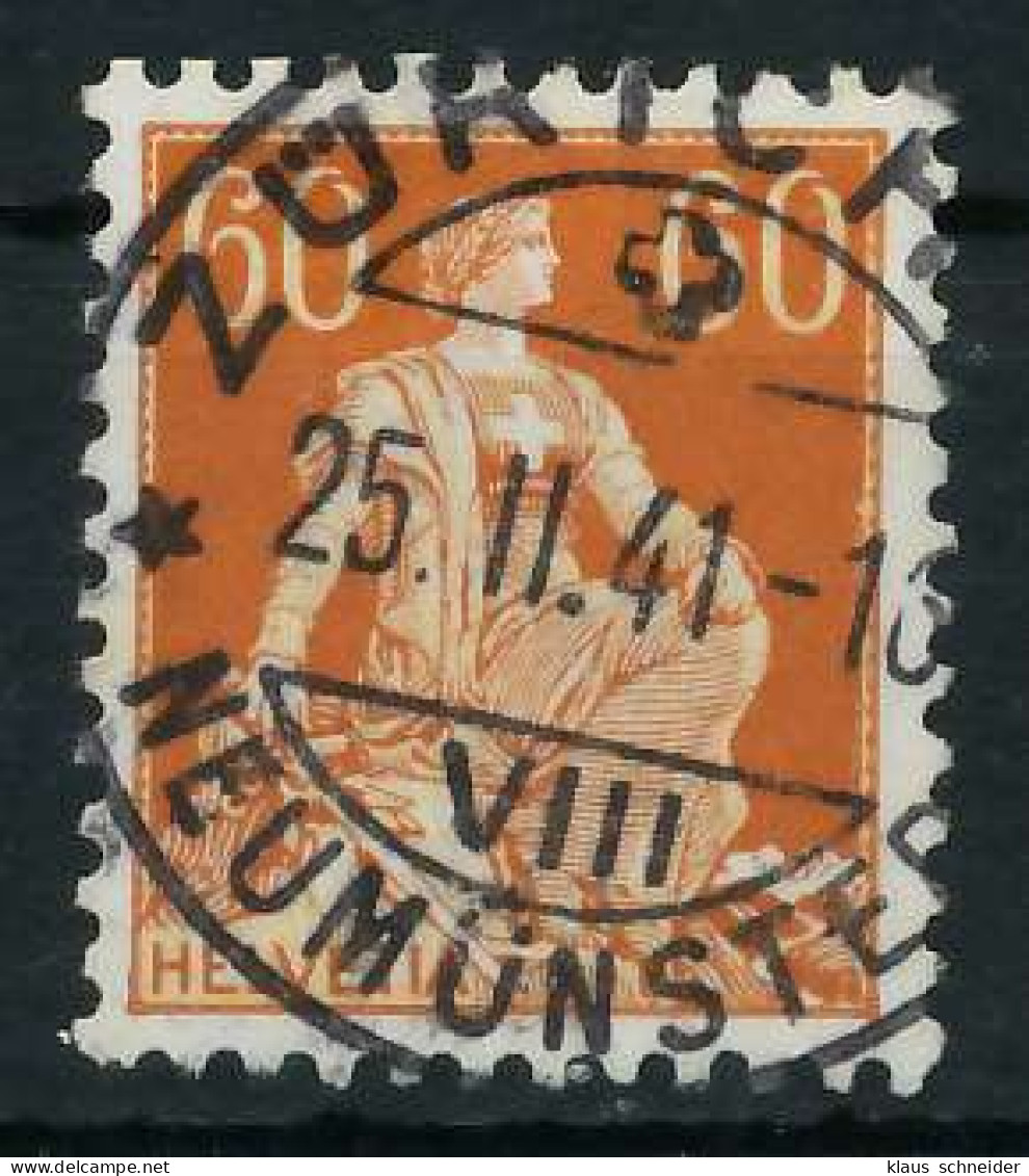 SCHWEIZ 1917 Nr 140y Zentrisch Gestempelt X6C2C2E - Used Stamps