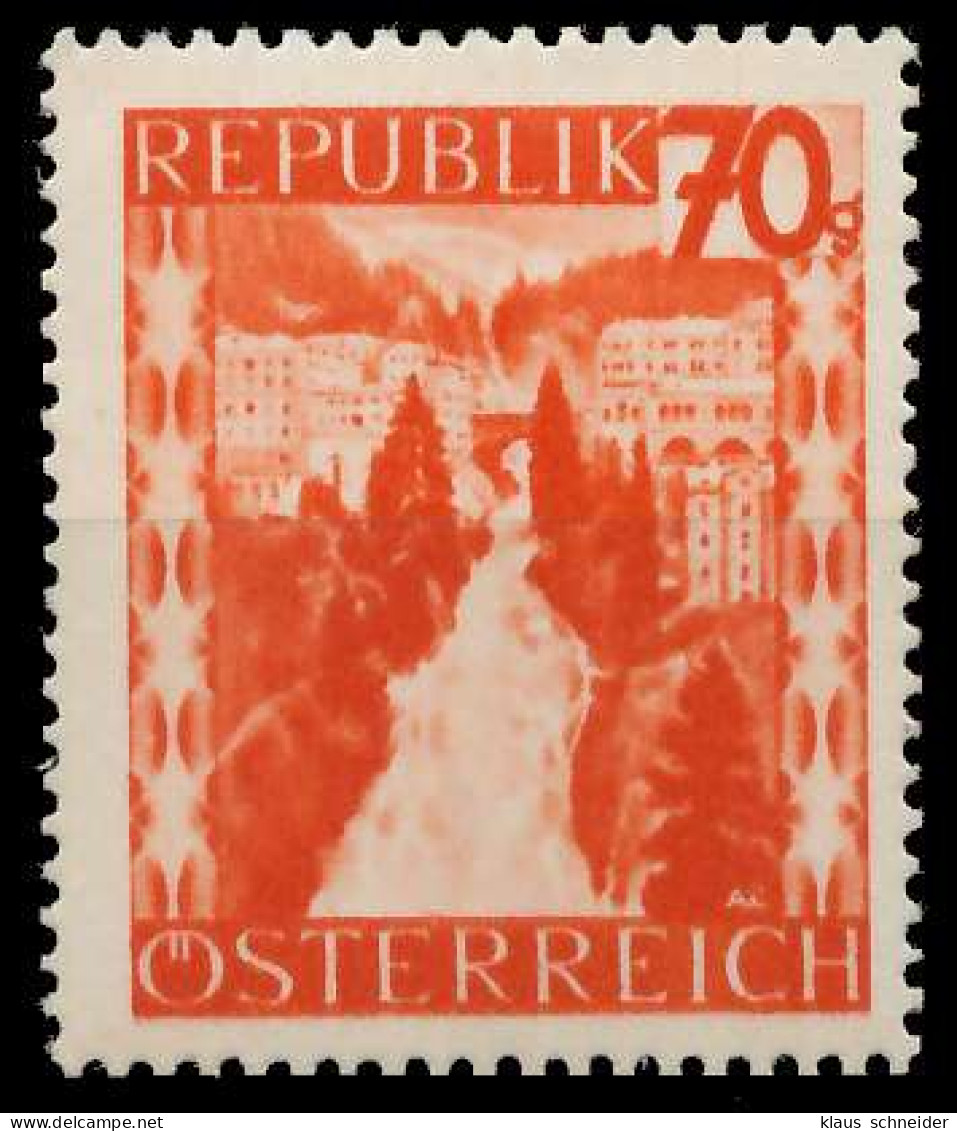 ÖSTERREICH 1947 Nr 847 Ungebraucht X70780A - Unused Stamps