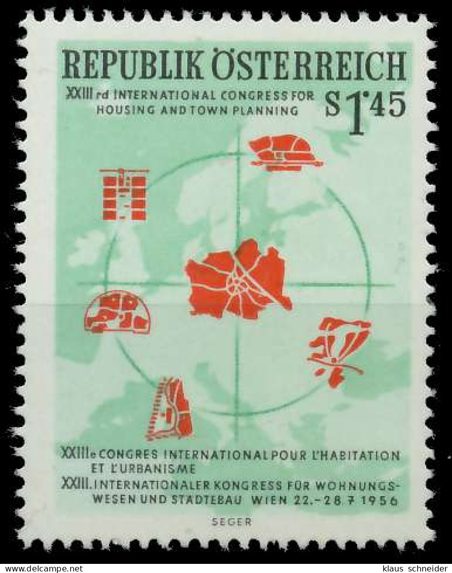 ÖSTERREICH 1956 Nr 1027 Postfrisch X7079B2 - Unused Stamps