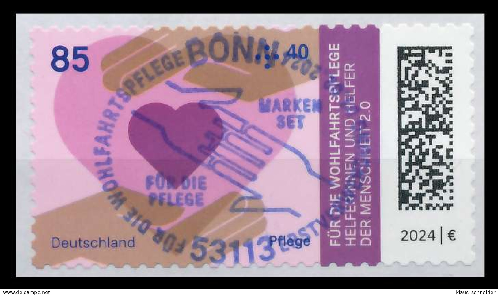 BRD BUND 2024 Nr 3816R ESST Zentrisch Gestempelt X73123E - Used Stamps