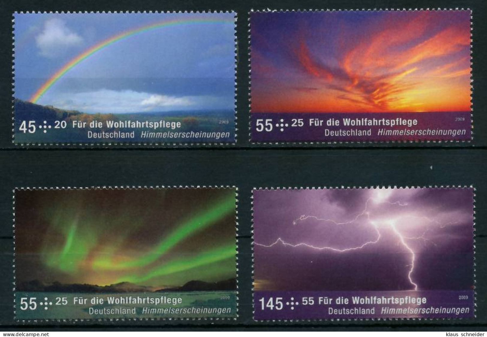 BRD BUND 2009 Nr 2707-2710 Postfrisch S3BFC2A - Unused Stamps