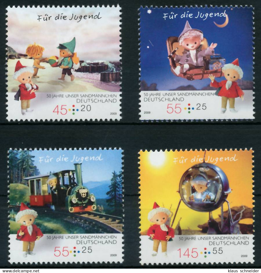 BRD BUND 2009 Nr 2748-2751 Postfrisch S3BFD92 - Unused Stamps