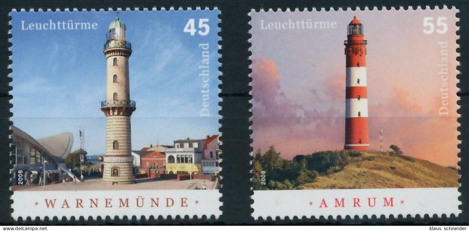 BRD BUND 2008 Nr 2677-2678 Postfrisch S3BFF6E - Unused Stamps