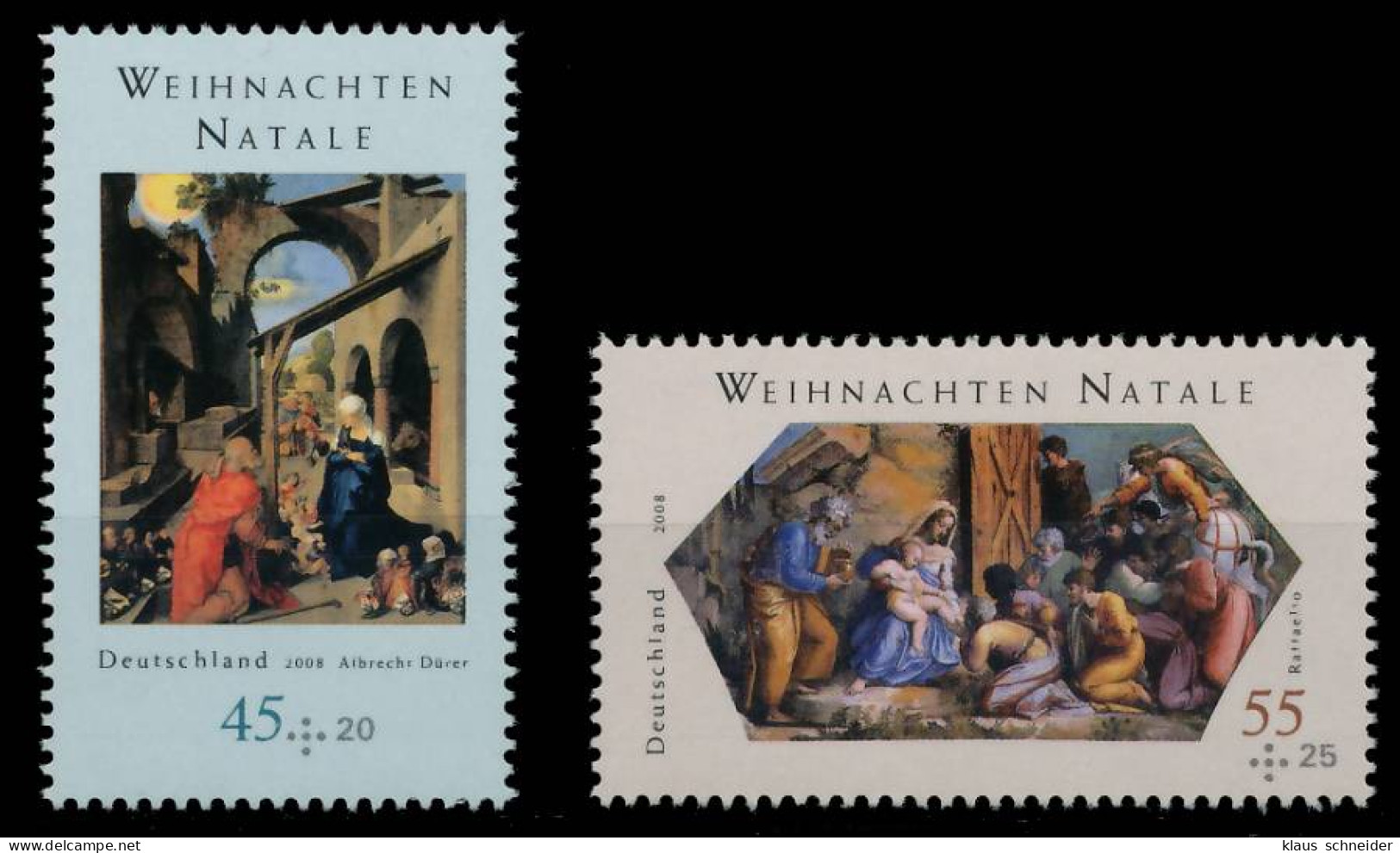 BRD BUND 2008 Nr 2703-2704 Postfrisch S3C3FAA - Unused Stamps