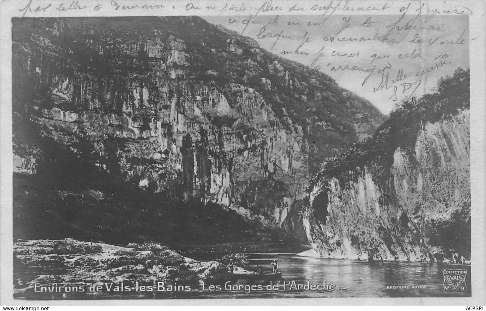 07 VALS LES BAINS Gorges De L'ardèche (Scan R/V) N° 70 \MS9009 - Vals Les Bains