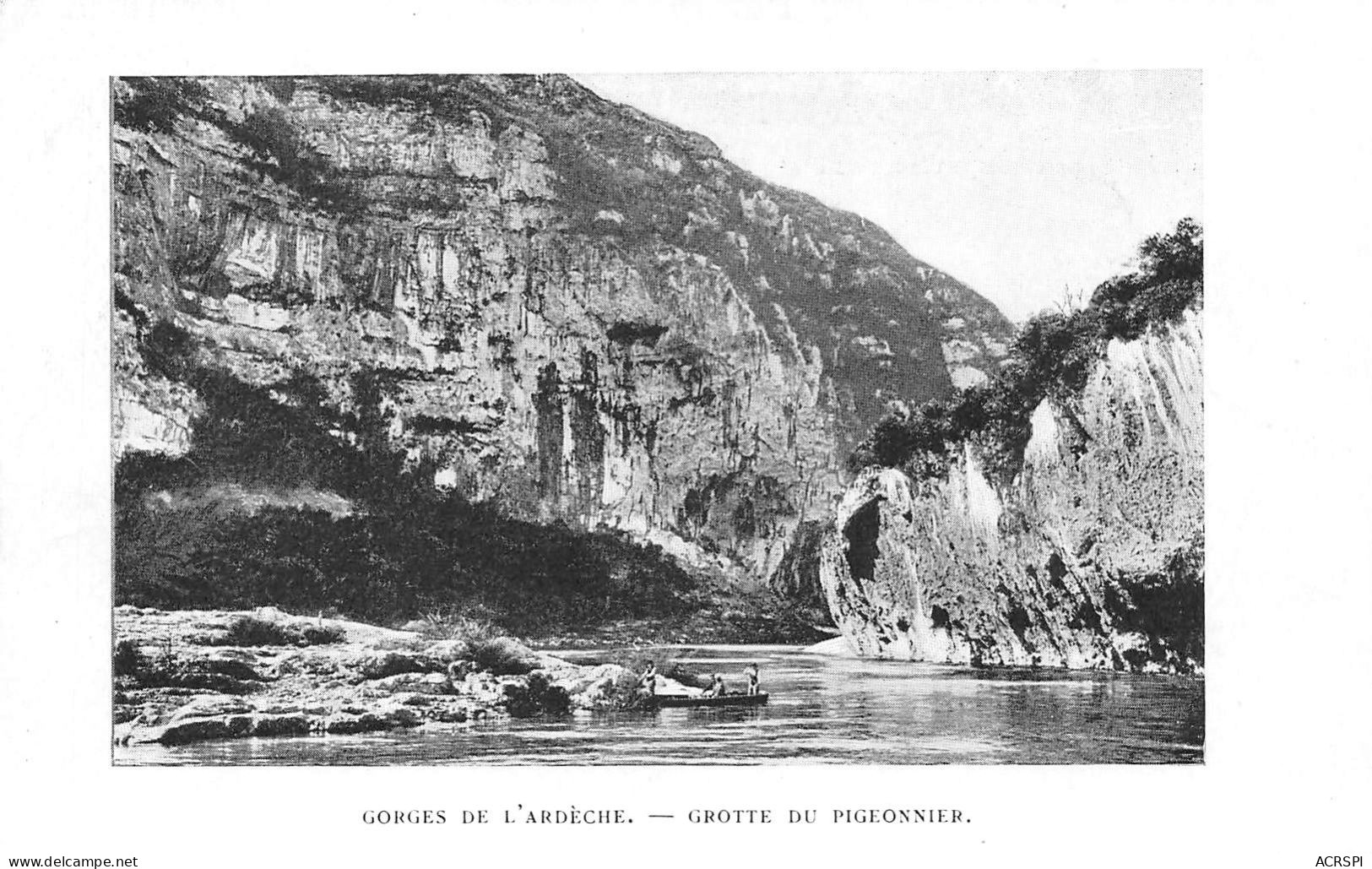 07 Grotte Du Pigeonnier Les Gorges De L'ardèche Vallon Pont D'ARC (Scan R/V) N° 52 \MS9009 - Vallon Pont D'Arc