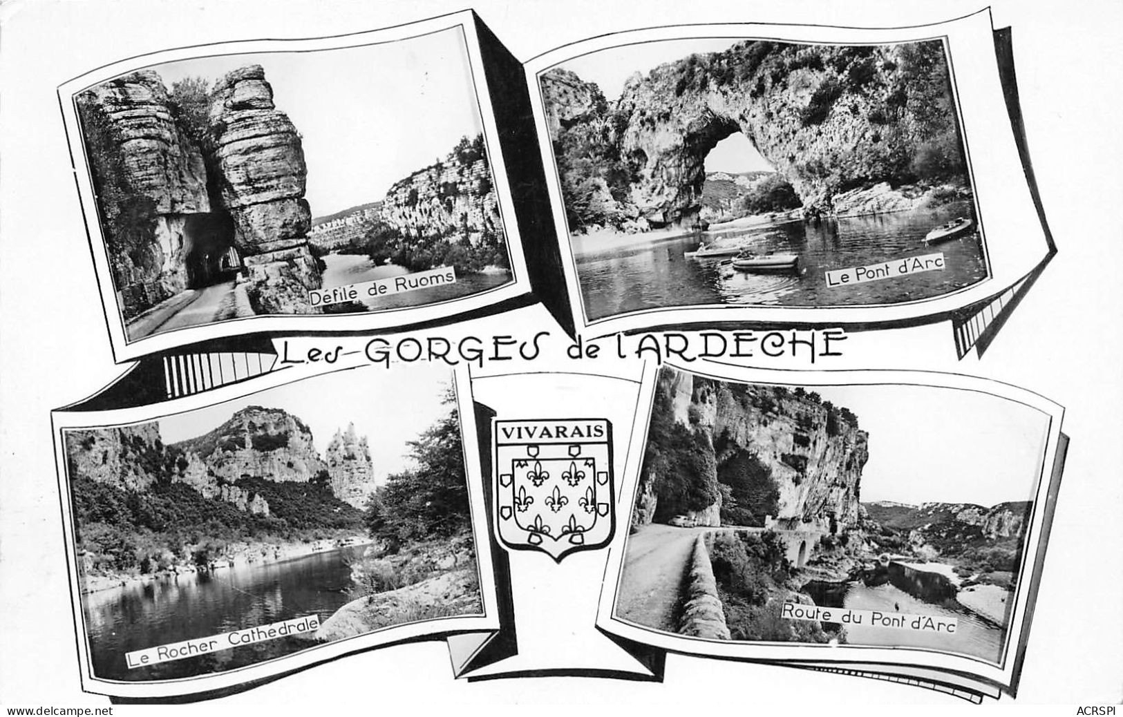 07 AUBENAS Les Gorges De L'ardèche (Scan R/V) N° 50 \MS9009 - Aubenas