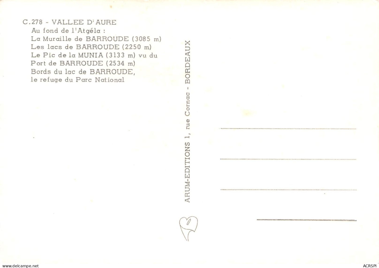 65 Vallée D'AURE Multivue (Scan R/V) N° 46 \MS9006 - Bagneres De Bigorre