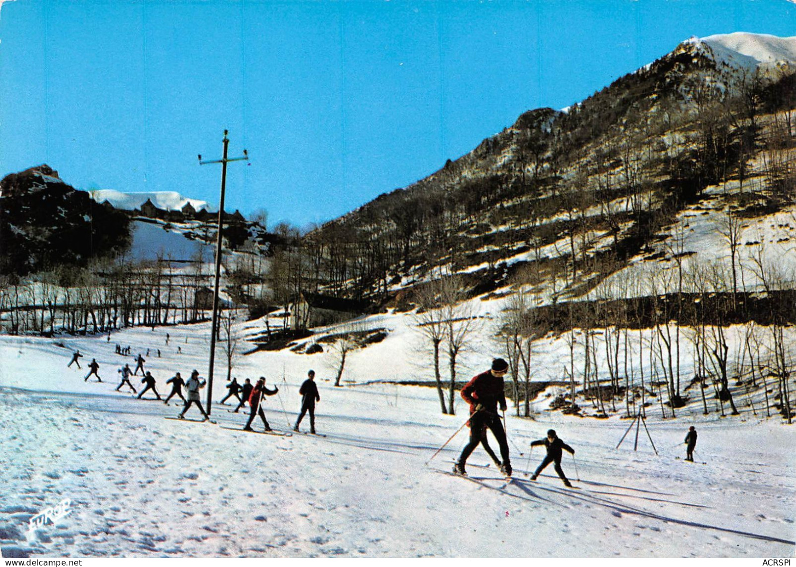 65 AULON école De Neige En Vallée D'aure ARREAU (Scan R/V) N° 50 \MS9006 - Lannemezan