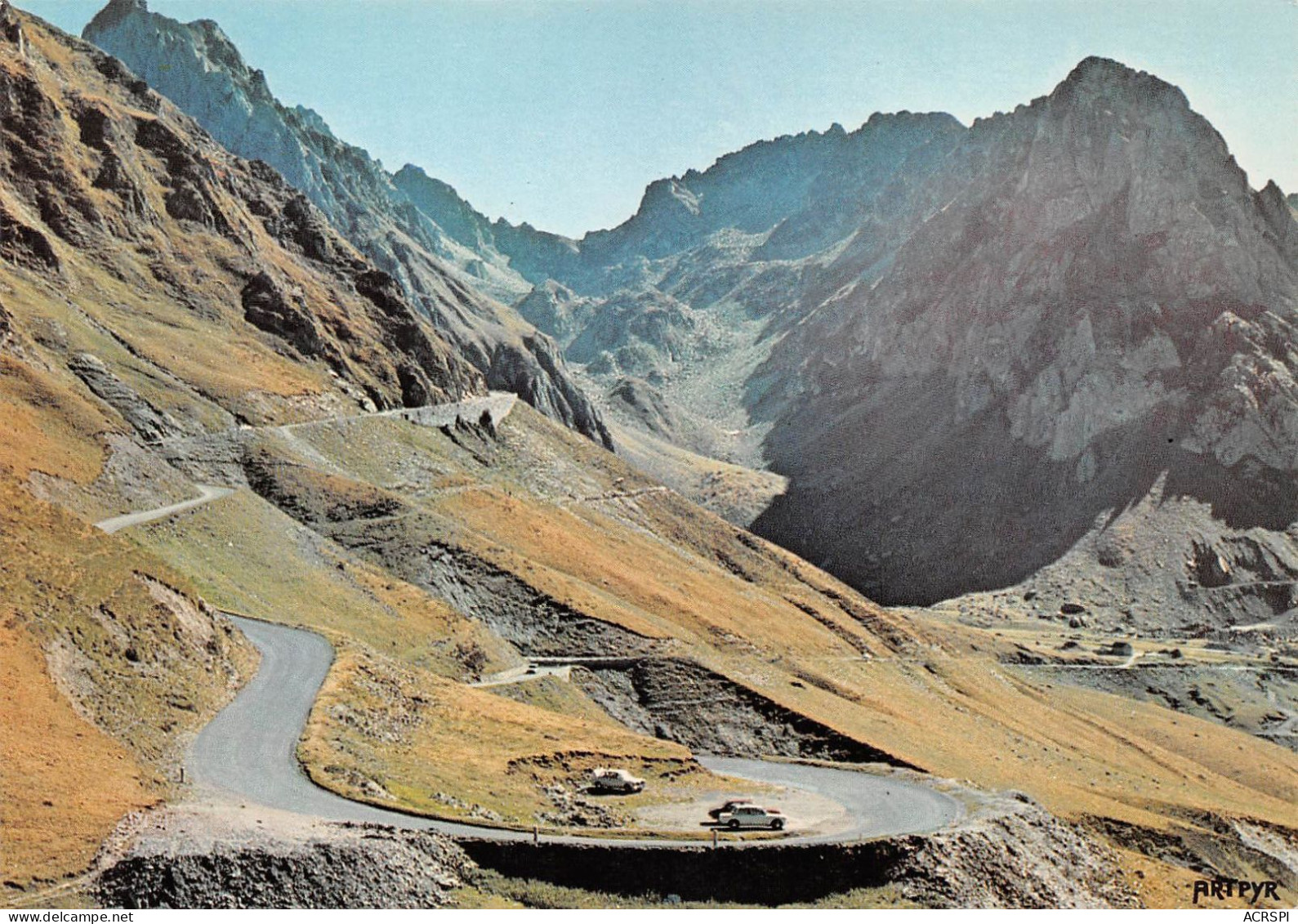 65 Col Du Tourmalet Les Lacets De TOUF (Scan R/V) N° 61 \MS9005 - Campan