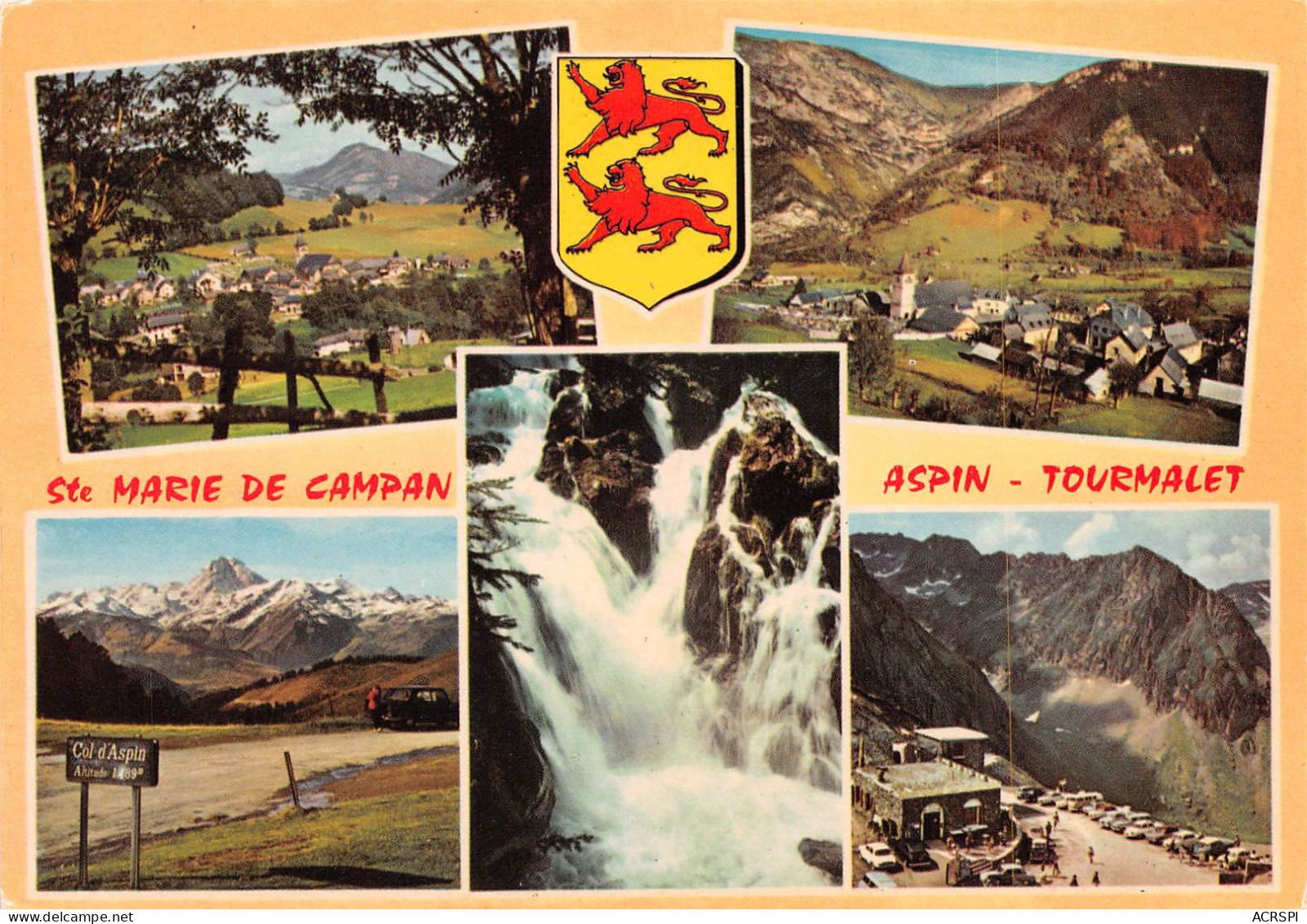 65 SAINTE MARIE DE CAMPAN ASPIN Et Col Du Tourmalet (Scan R/V) N° 57 \MS9005 - Campan