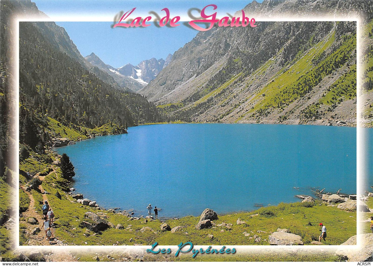 65 CAUTERETS Lac De GAUBE Vue D'ensemble (Scan R/V) N° 42 \MS9005 - Cauterets