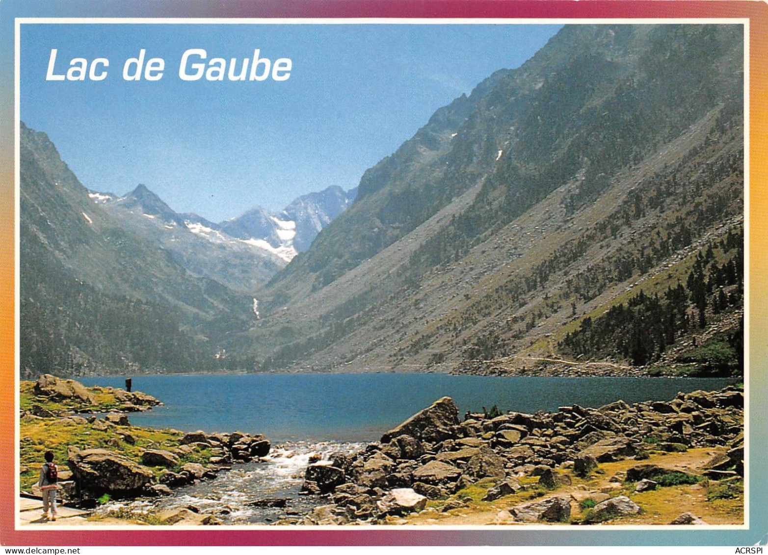 65 CAUTERETS Le Lac De GAUBE Vue D'ensemble (Scan R/V) N° 35 \MS9004 - Cauterets