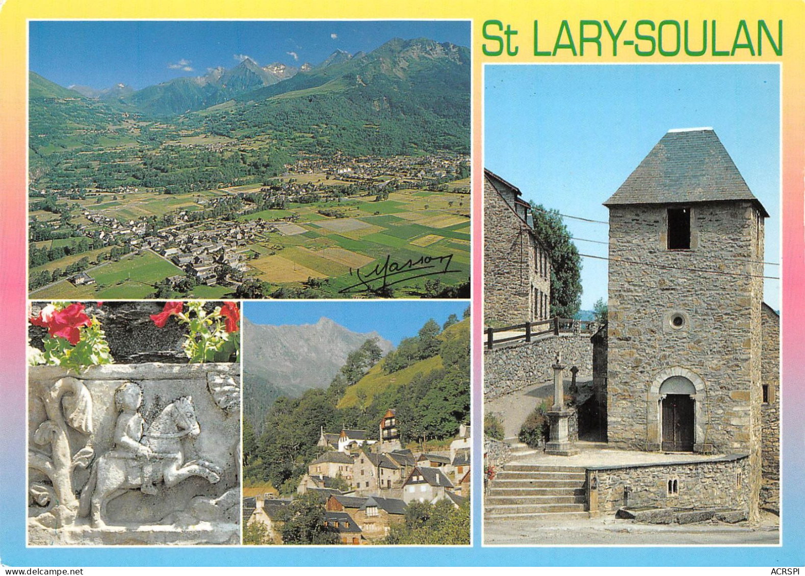 65 Saint-Lary-Soulan Multivue VIELLE AURE Et Vallée (Scan R/V) N° 47 \MS9003 - Bagneres De Bigorre