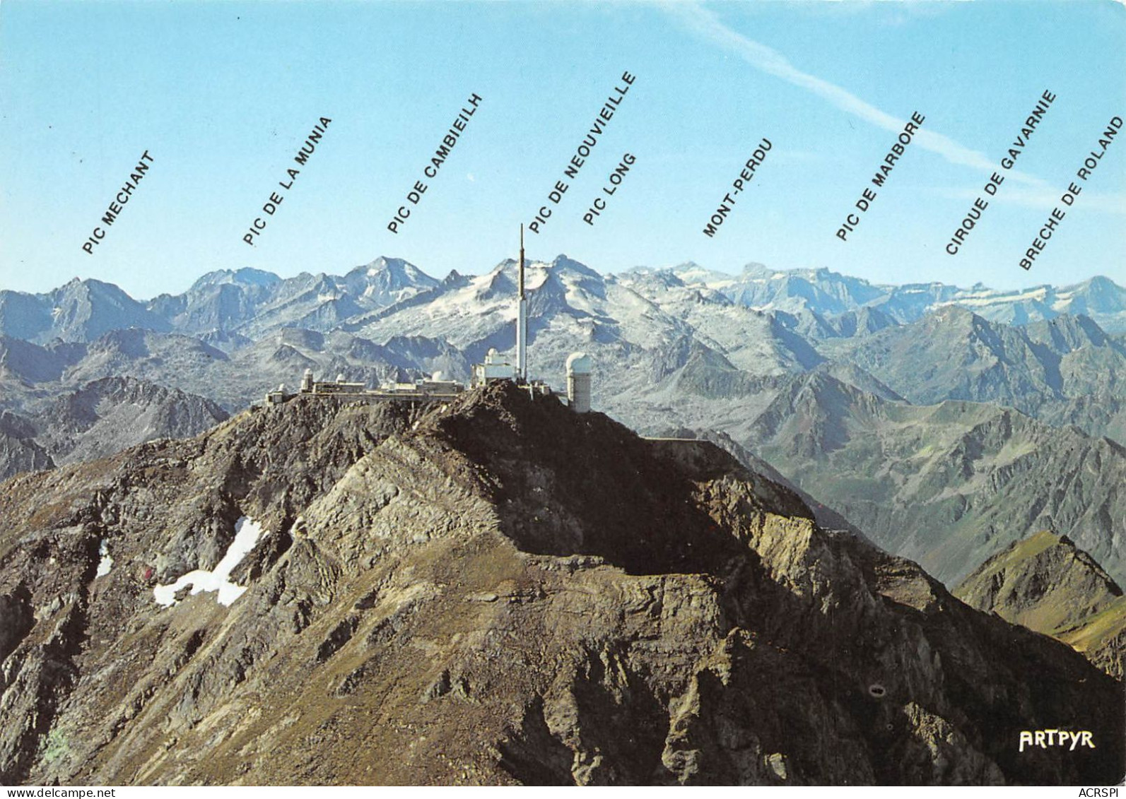 65 Bagnères-de-Bigorre Le PIC DU MIDI (Scan R/V) N° 33 \MS9002 - Bagneres De Bigorre