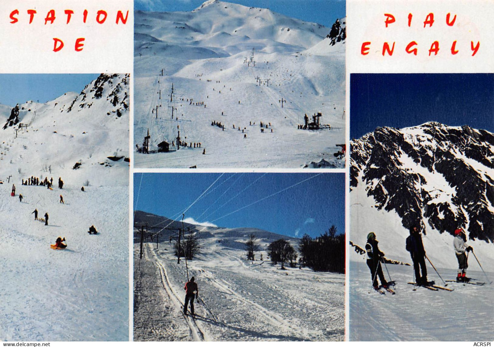 65 Piau-Engaly Aragnouet Pistes De Luge LE CAMPBIELH (Scan R/V) N° 10 \MS9002 - Aragnouet