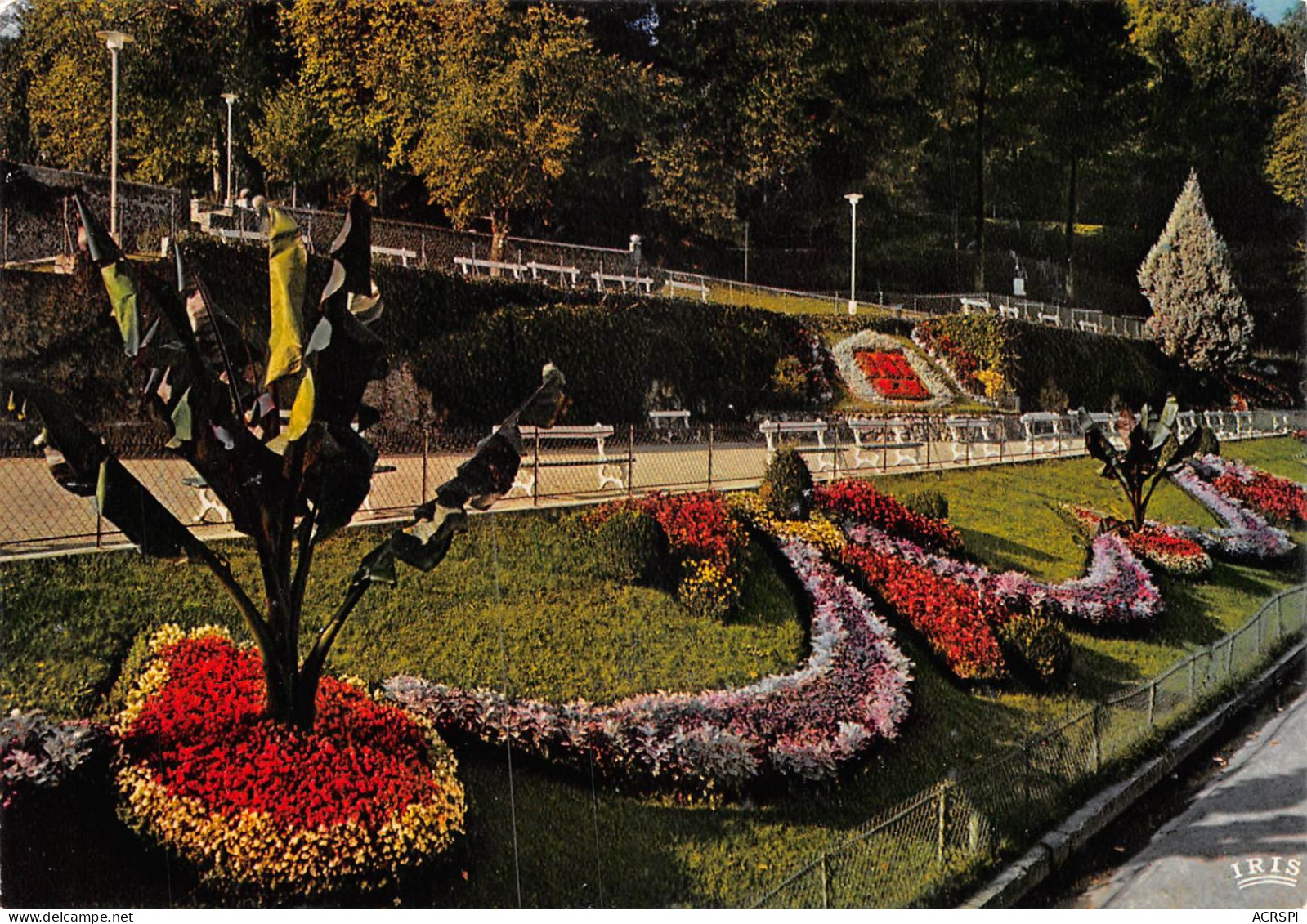 65 Bagnères-de-Bigorre Jardins Des Thermes (Scan R/V) N° 16 \MS9002 - Bagneres De Bigorre