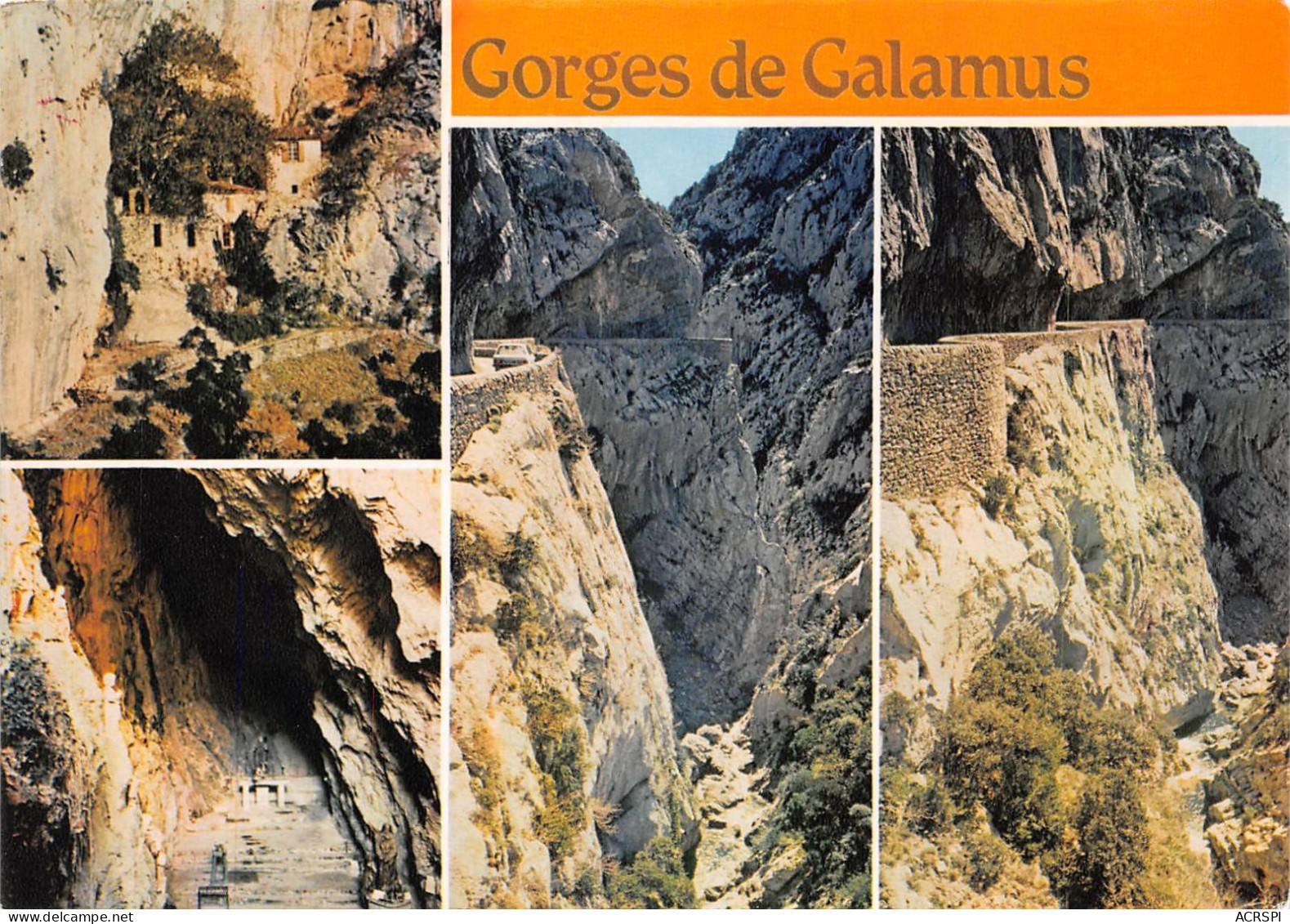 11 Les Gorges De Galamus Cubières Sur Cinoble Saint Paul De Fenouillet (Scan R/V) N° 29 \MS9001 - Axat