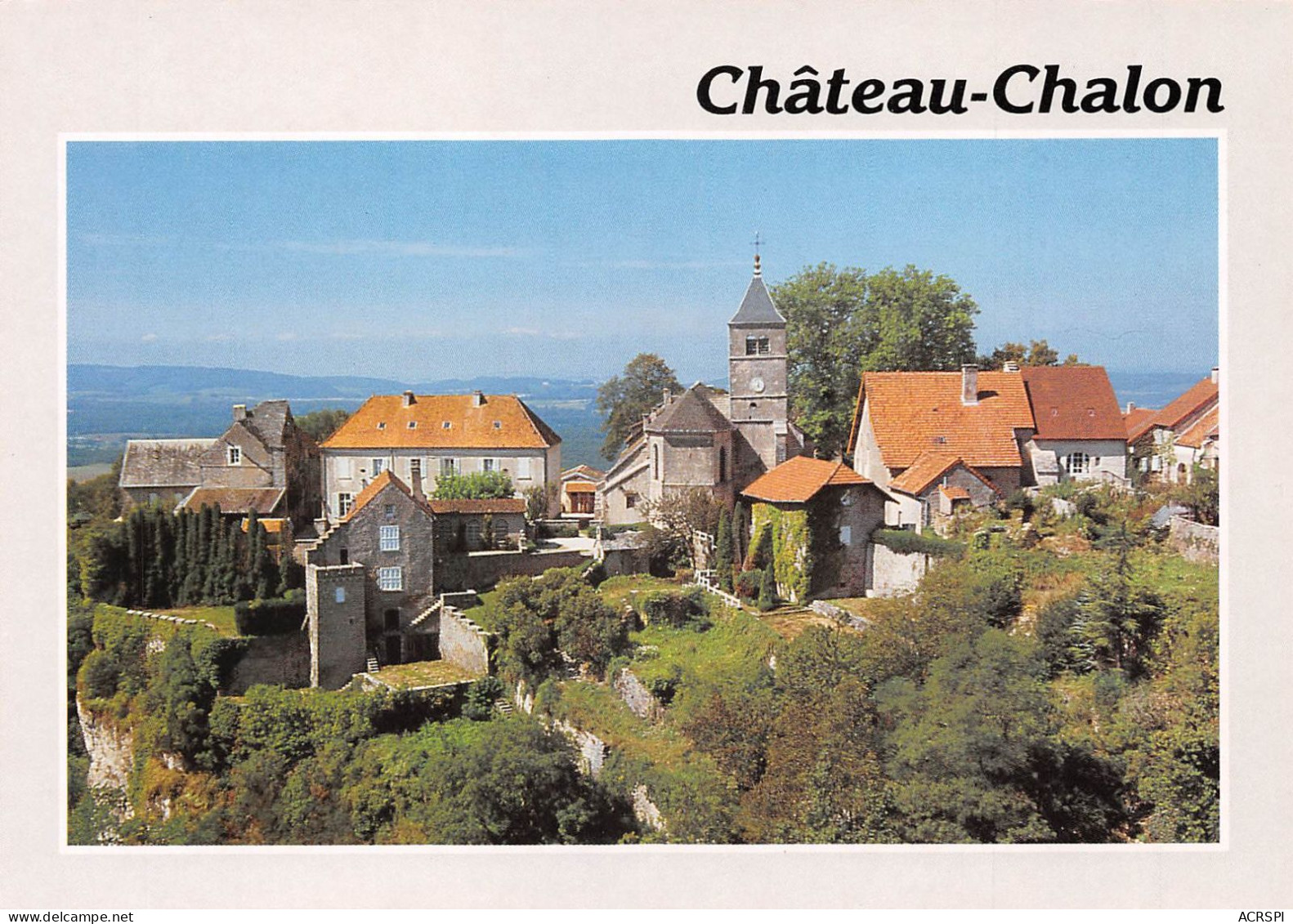 39 CHATEAU-CHALON Vue Générale (Scan R/V) N° 31 \MS9019 - Dole