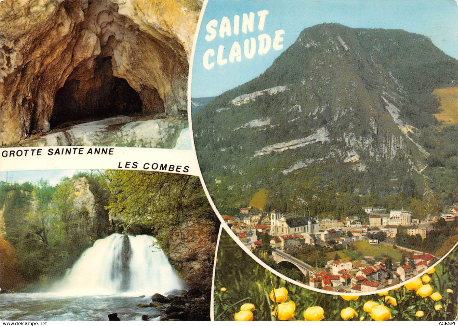 39 SAINT-CLAUDE Multivue De La Ville (Scan R/V) N° 16 \MS9019 - Saint Claude