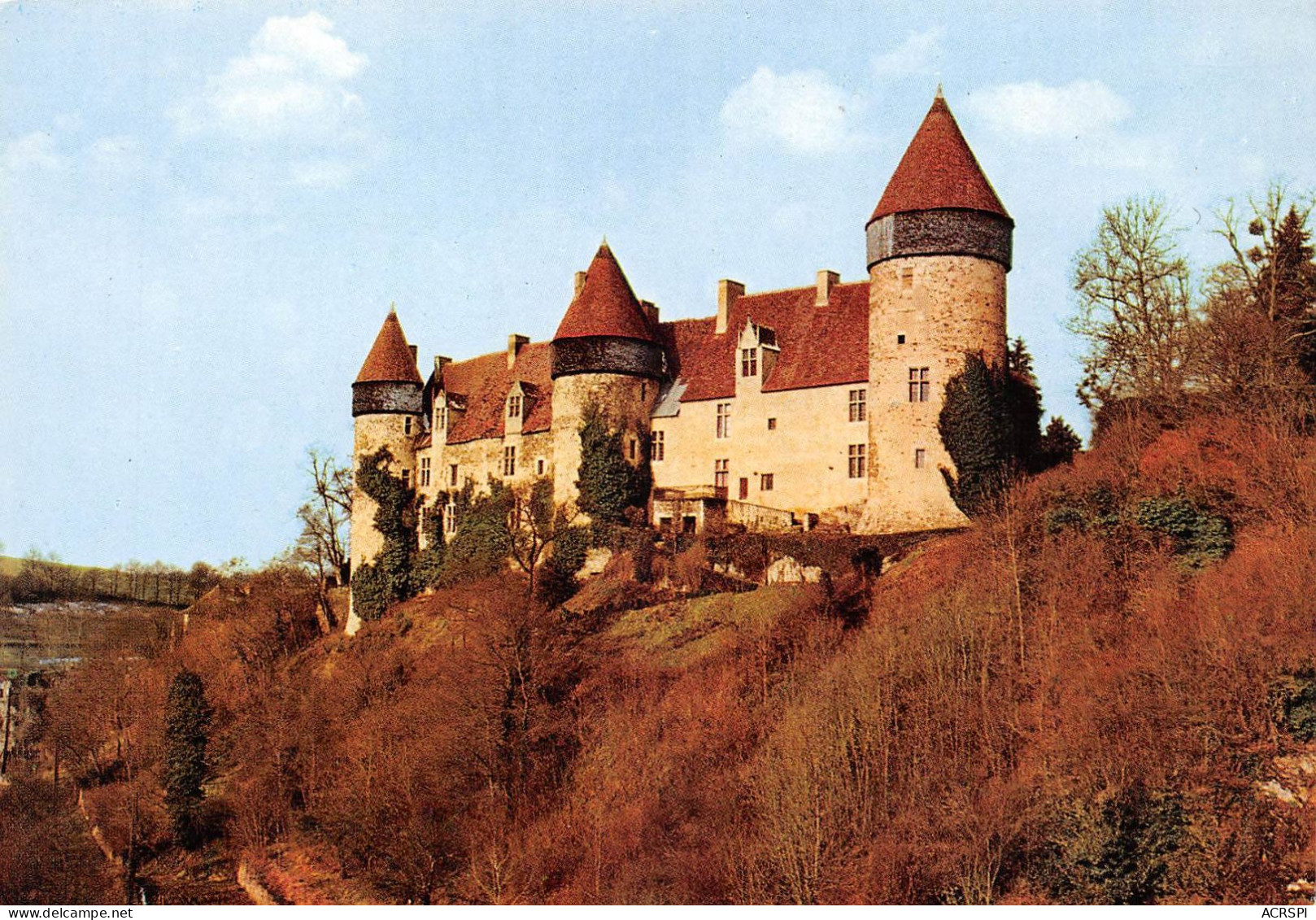 18 Chateau De CULAN Carte Vierge Non Circulé (Scan R/V) N° 49 \MS9016 - Chateauneuf Sur Cher