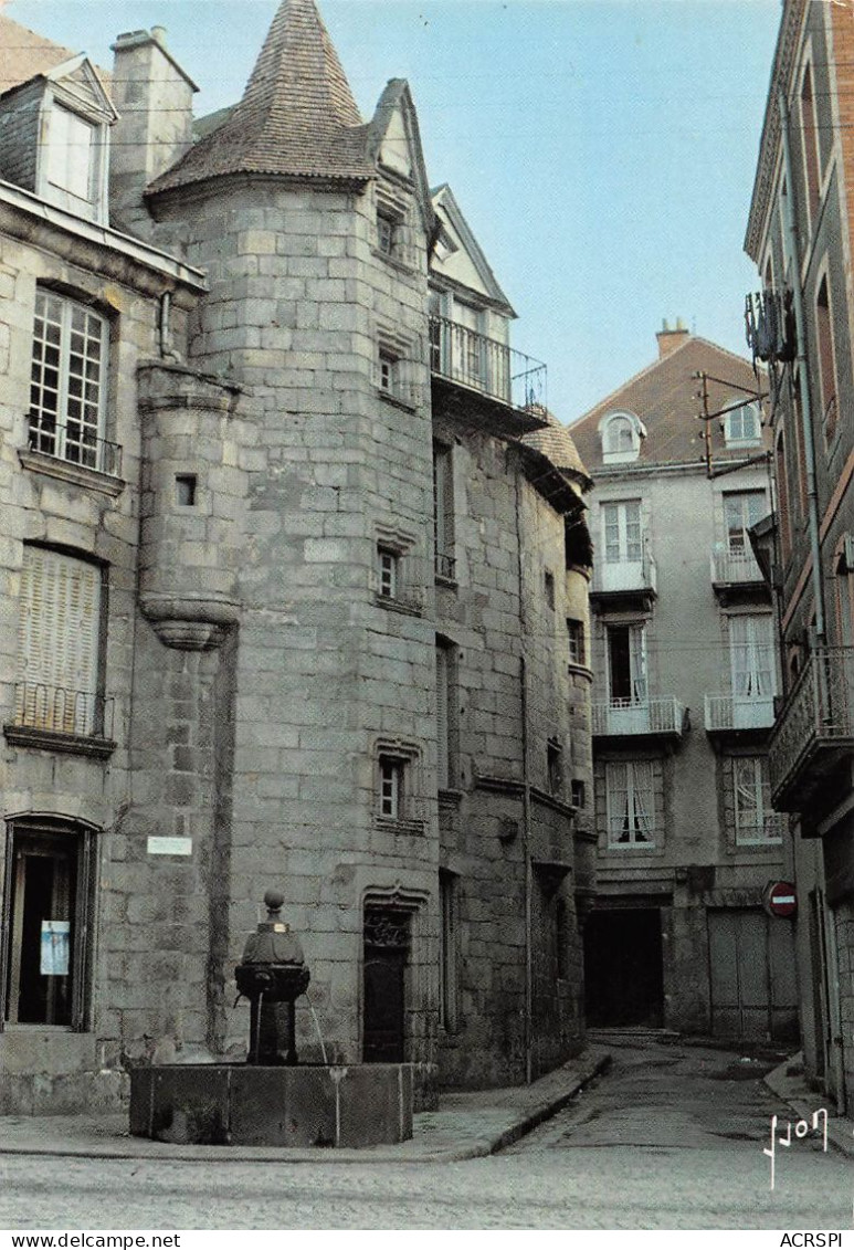 23 AUBUSSON Maison Des Vallenet Cp Vierge Non Circulé éd Yvon (Scan R/V) N° 38 \MS9015 - Aubusson