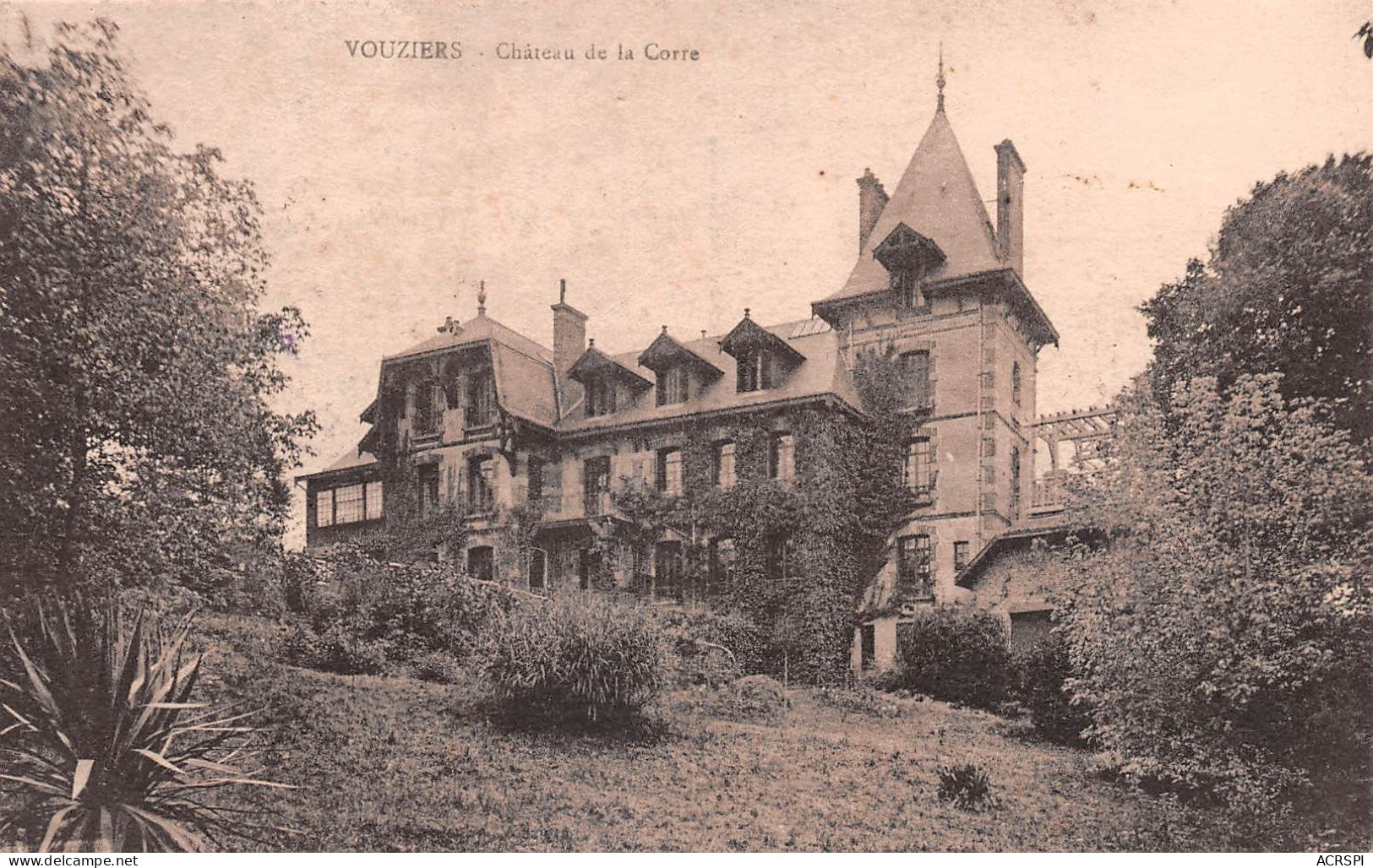 08 VOUZIERS Le Chateau De La Corre (Scan R/V) N° 92 \MS9014 - Vouziers