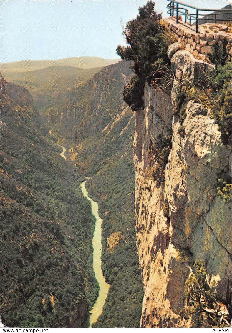 04 Gorges Du Verdon Rue D'eau Depuis La Corniche Droite Greoux Les Bains (Scan R/V) N° 42 \MS9013 - Gréoux-les-Bains