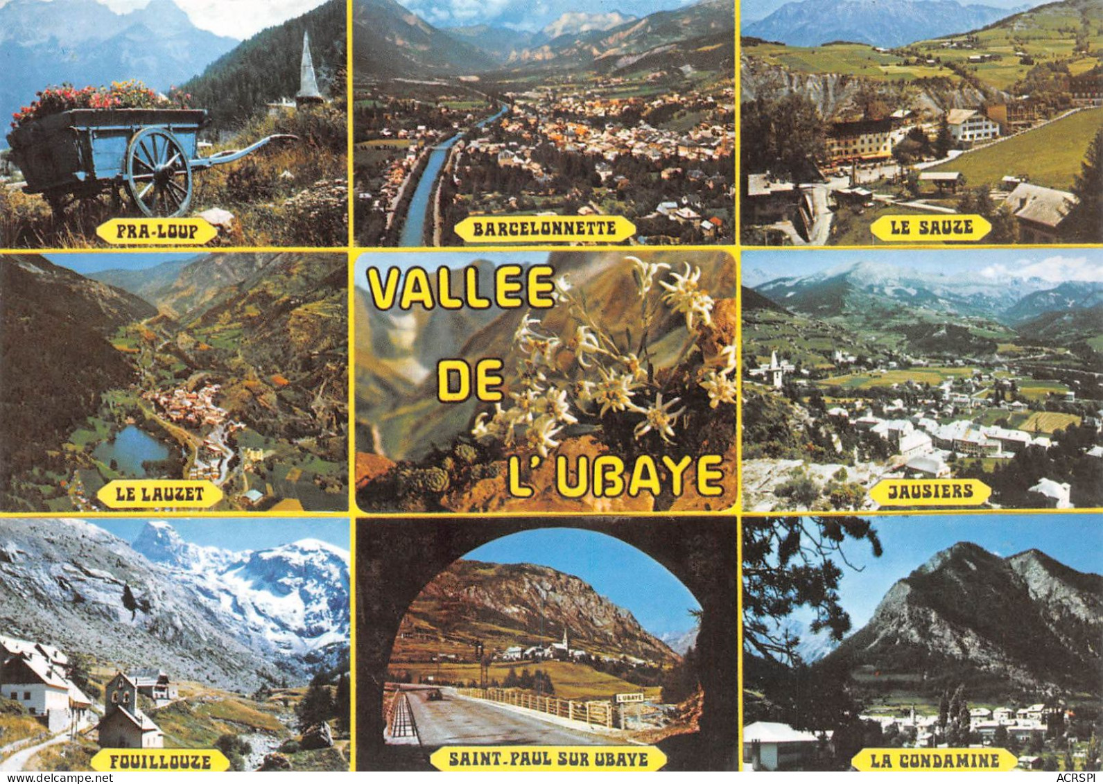 04 Vallée De L'UBAYE (Scan R/V) N° 47 \MS9013 - Barcelonnette