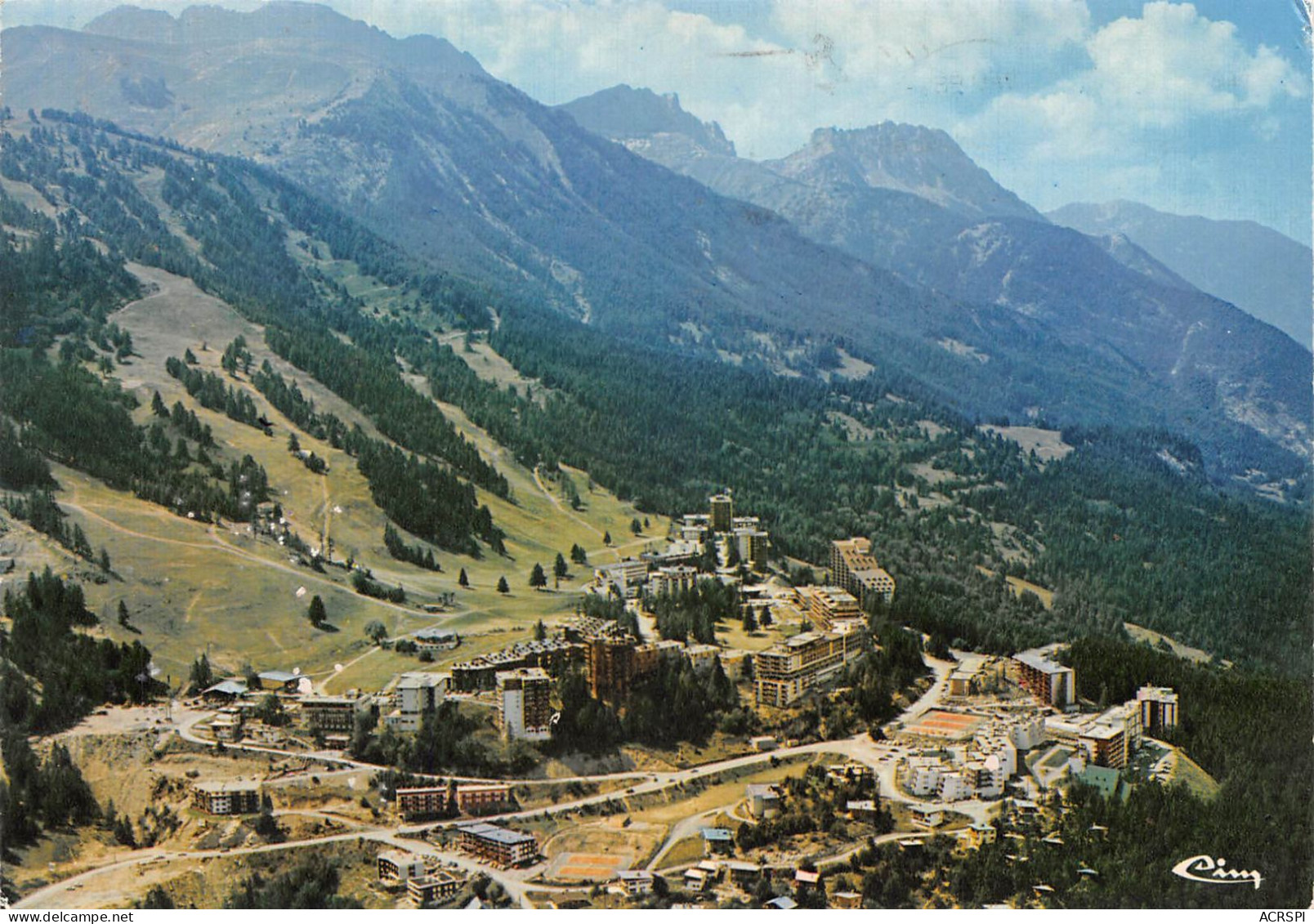 04 PRA-LOUP Uvernet-Fours Vue Aérienne De La Station Honoré Bonnet (Scan R/V) N° 25 \MS9013 - Barcelonnette