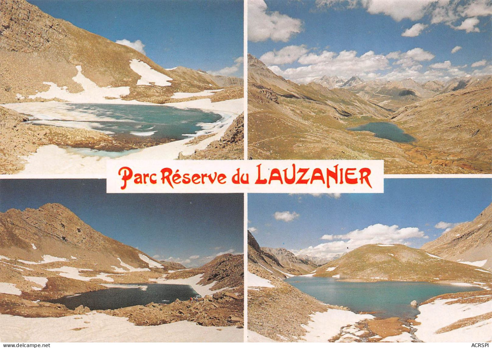 04 Lac Du Lauzanier - Larche Ubaye Réserve (Scan R/V) N° 12 \MS9013 - Barcelonnette