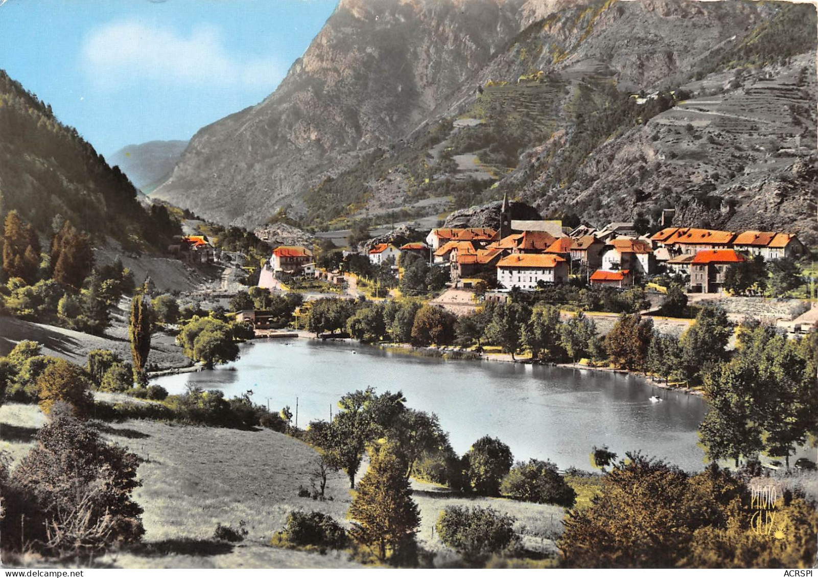 04 LAUZET-SUR-UBAYE Vue Générale Panoramique (Scan R/V) N° 23 \MS9013 - Castellane