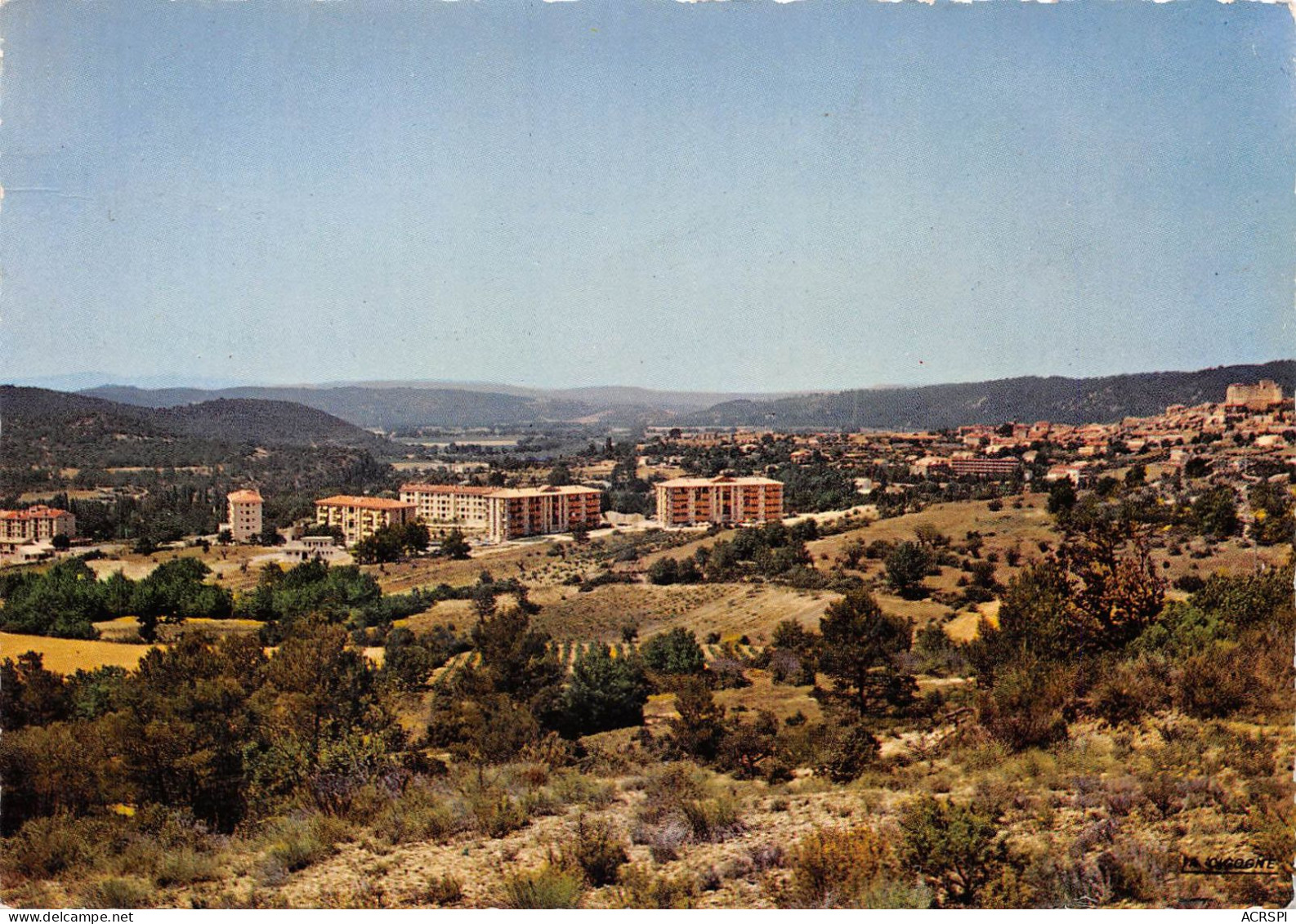 04 GREOUX-LES-BAINS Vue Panoramique Générale (Scan R/V) N° 7 \MS9012 - Gréoux-les-Bains