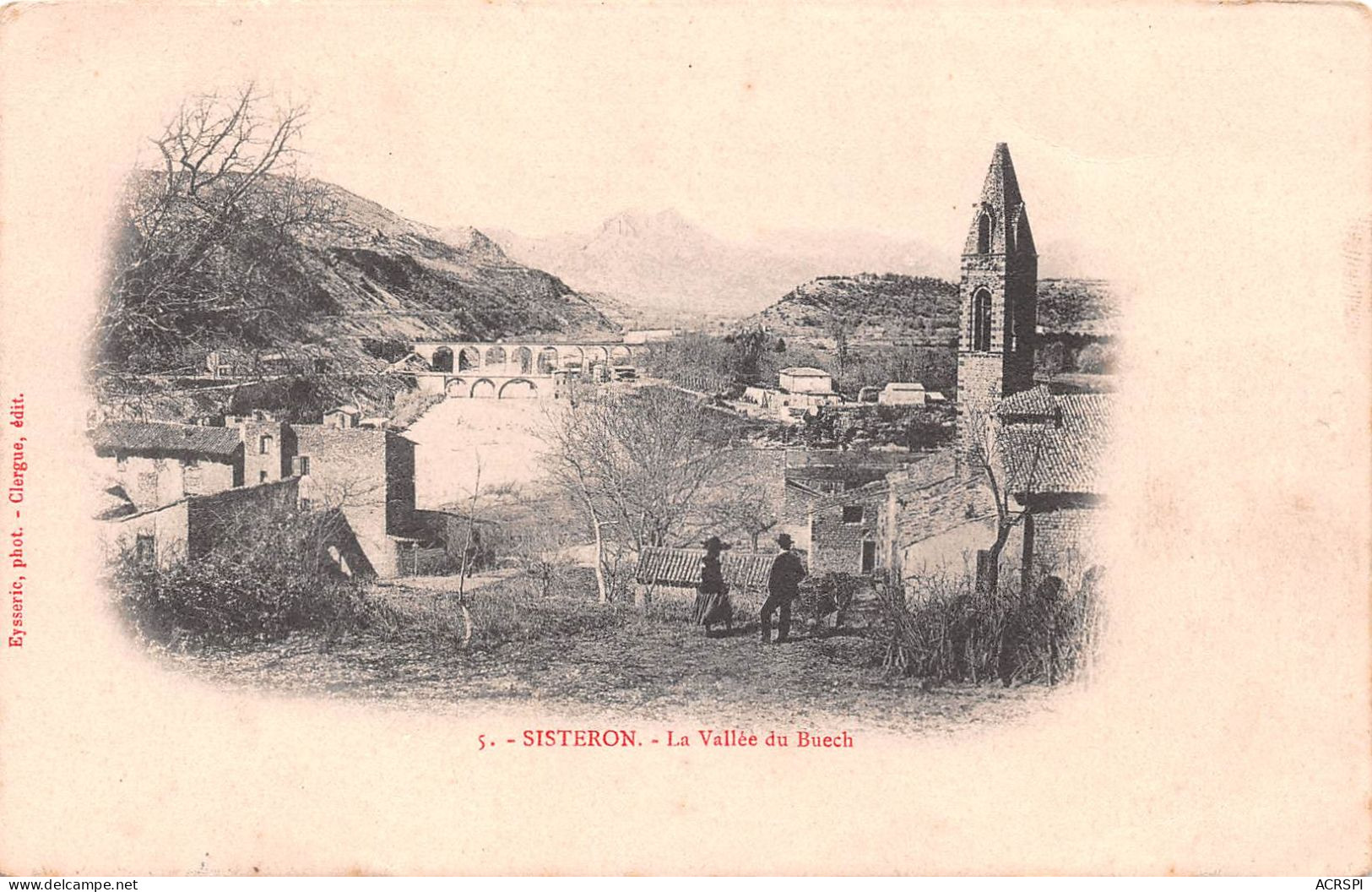 04 SISTERON La Vallée Du BUECH (Scan R/V) N° 4 \MS9011 - Sisteron