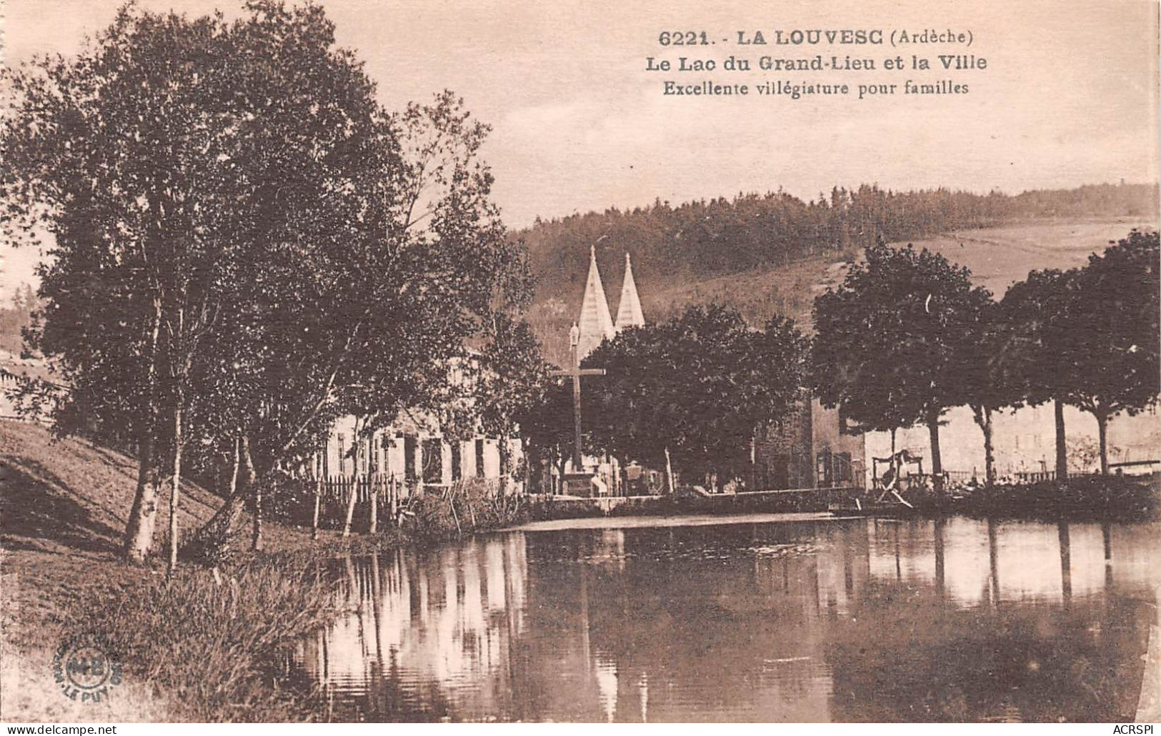 07 LA LOUVESC Lac Du Grand-Lieu (Scan R/V) N° 34 \MS9010 - La Louvesc