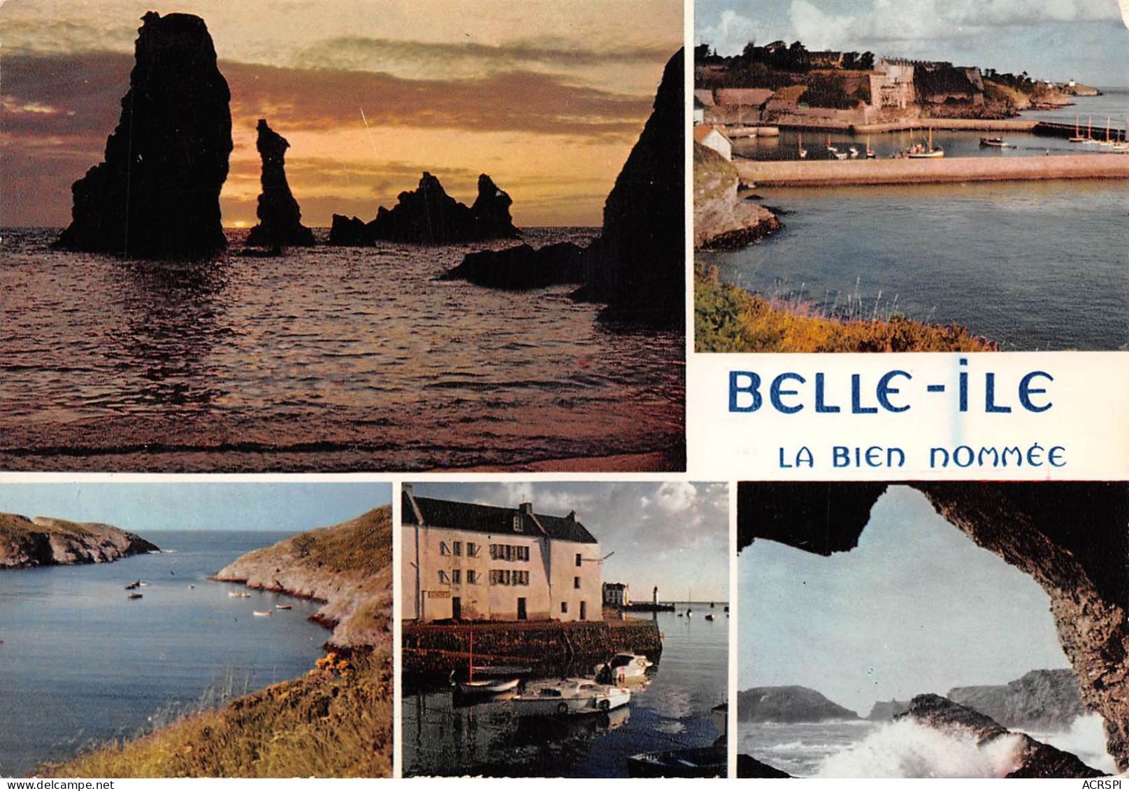56 BELLE-ÎLE-EN-MER Multivue (Scan R/V) N° 45 \MS9024 - Belle Ile En Mer