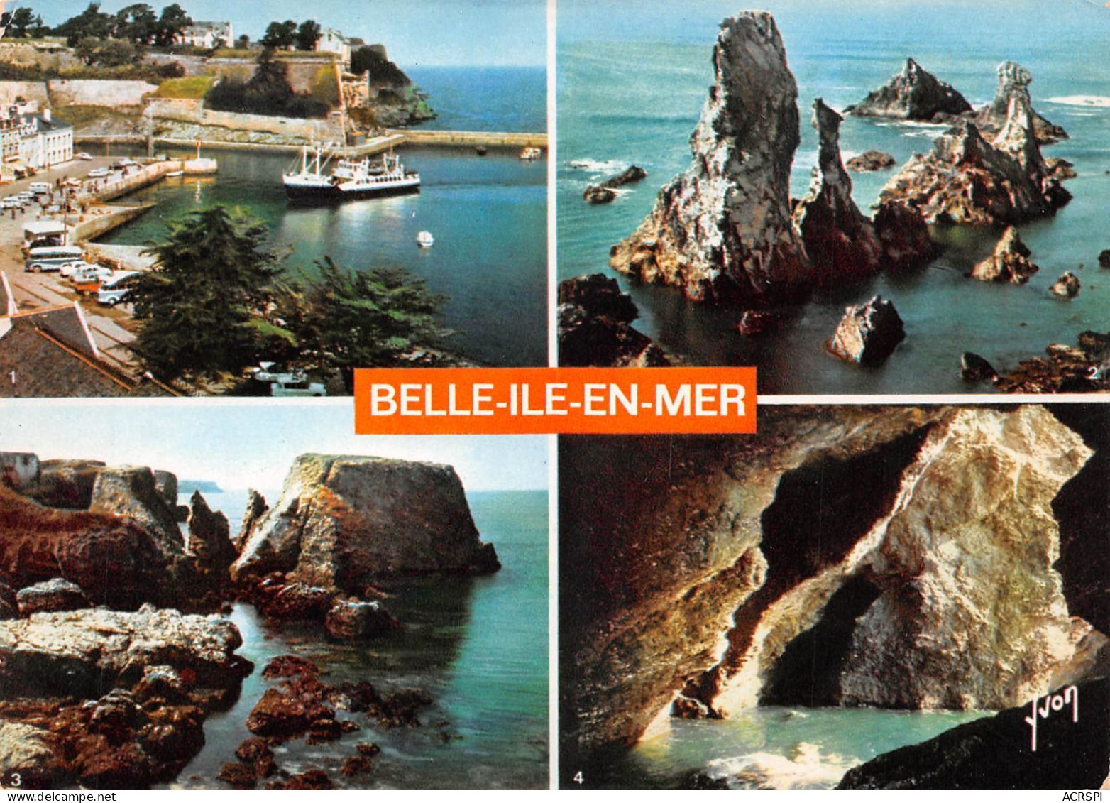 56 BELLE-ÎLE-EN-MER Multivue édition Yvon (Scan R/V) N° 39 \MS9024 - Belle Ile En Mer