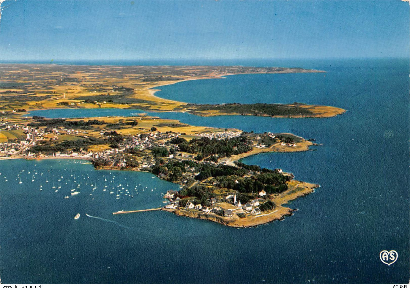 56 RHUYS Arzon PORT-NAVALO Vue Générale Et Pointe Du Petit Mont (Scan R/V) N° 36 \MS9025 - Arzon