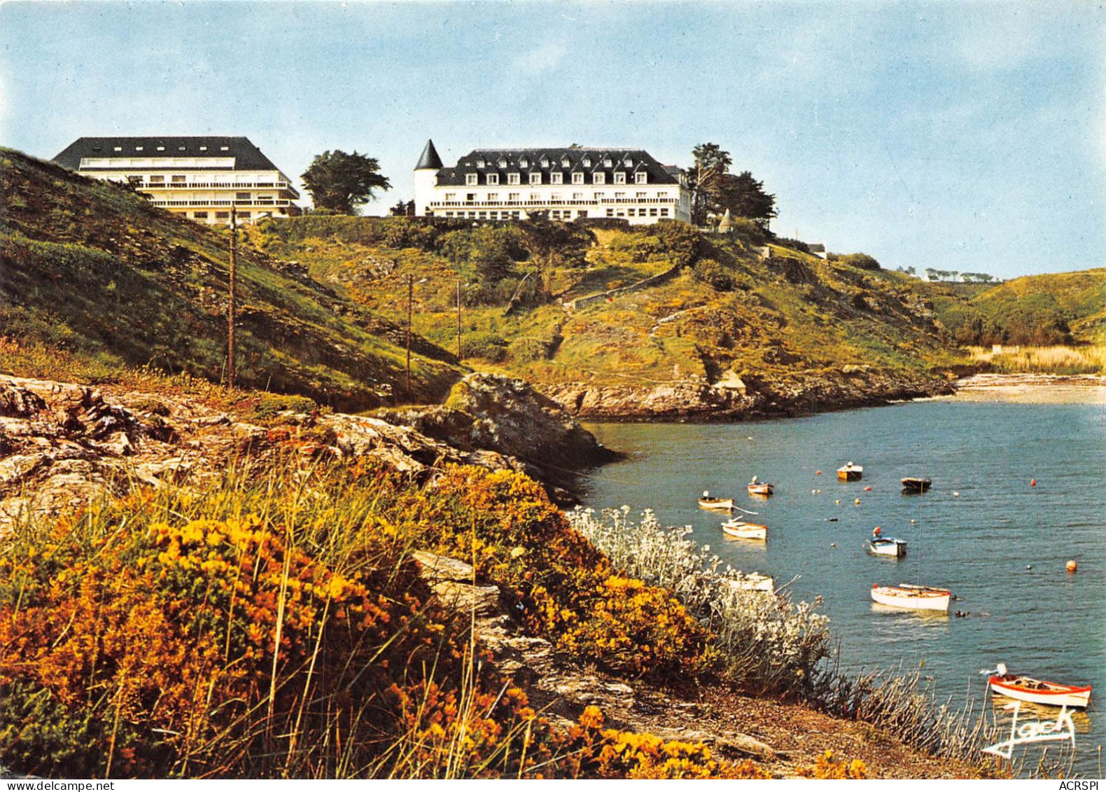 56 BELLE-ÎLE-EN-MER Anse De Goulphar Hotel CASTEL-CLARA (Scan R/V) N° 17 \MS9024 - Belle Ile En Mer